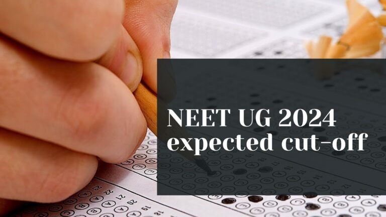 NEET UG 2024 expected cut-off