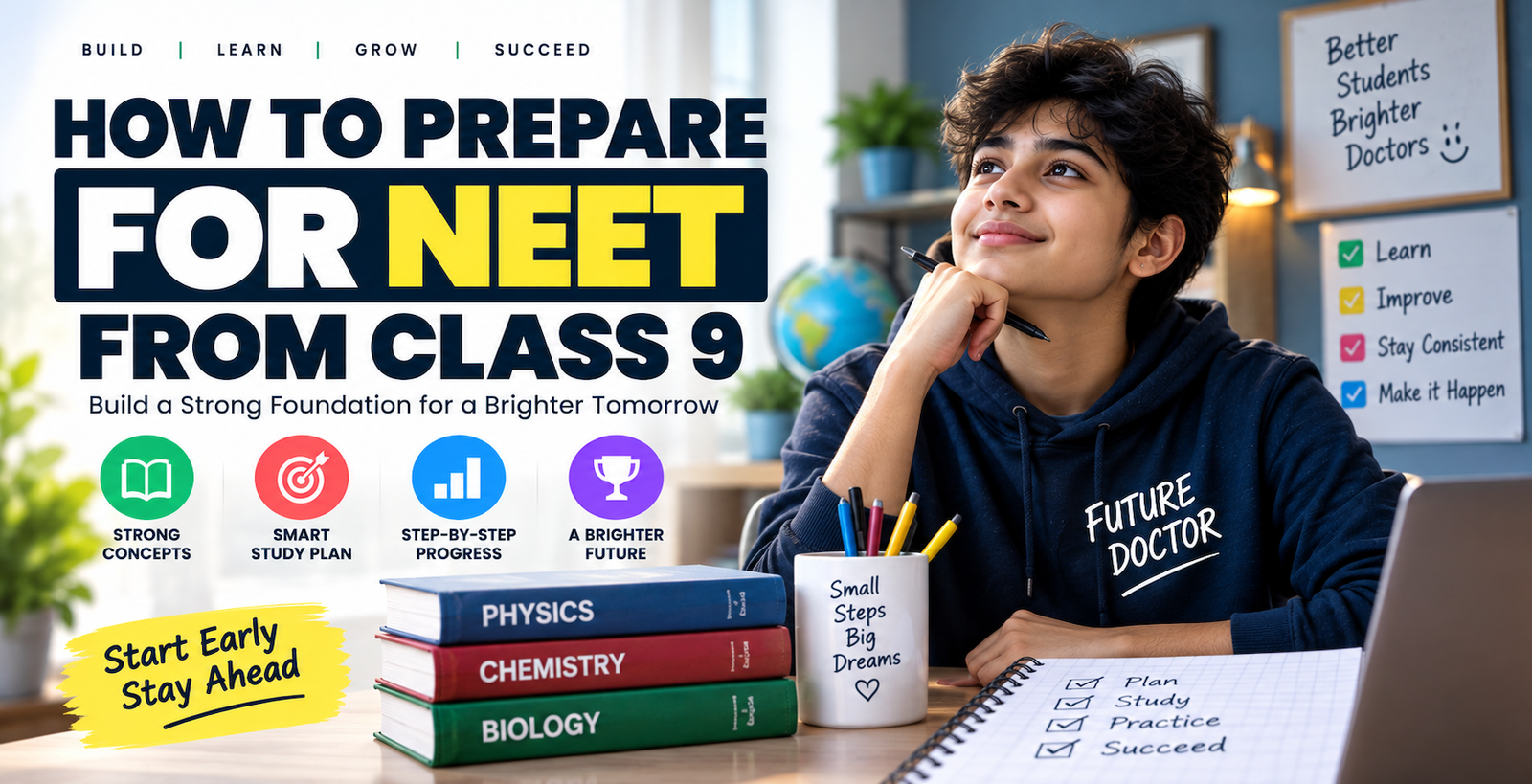 Prepare for NEET from Class 9